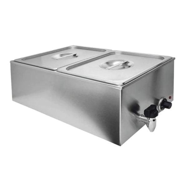 BAÑO MARIA ELECTRICO 2 INSERTOS MEDIOS MIGSA